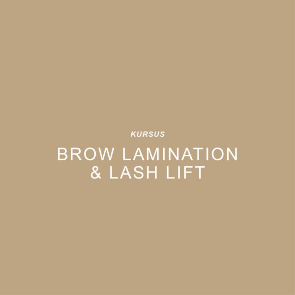 Brow lamination og lash lift kursus