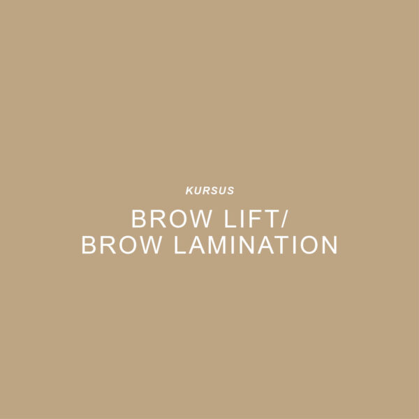 brow lamination kursus