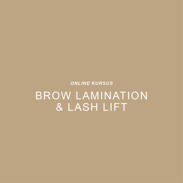 Online kursus brow lamination og lash lift