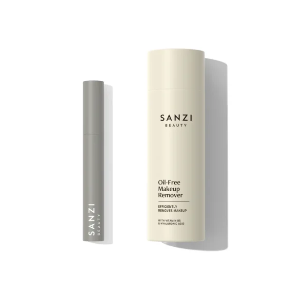 Oil-free makeup remover + Mascara volume & curl